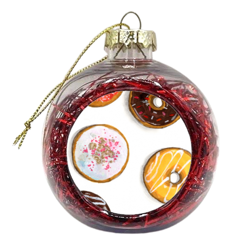 Doughnuts! - xmas bauble by Gaz is a Cookie