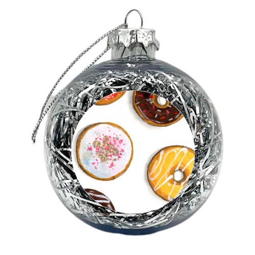 Doughnuts! - xmas bauble by Gaz is a Cookie