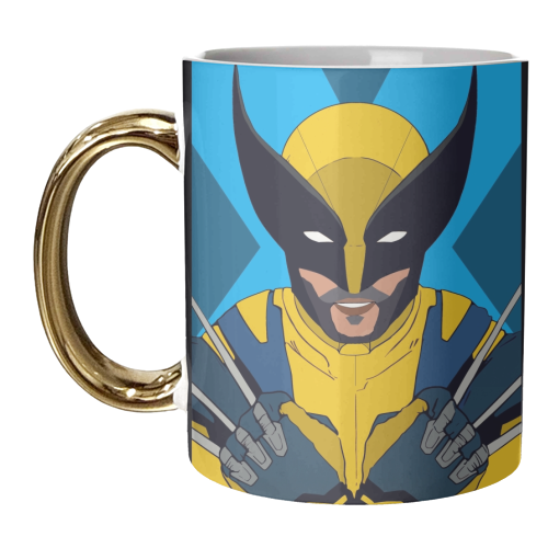 DPW Wolverine - unique mug by Danny Welch