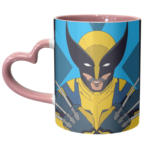 DPW Wolverine - unique mug by Danny Welch