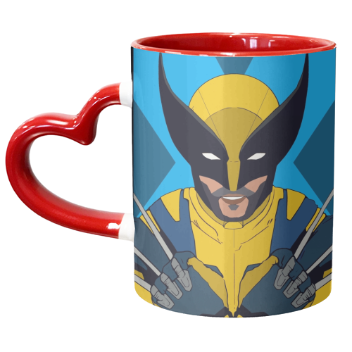 DPW Wolverine - unique mug by Danny Welch