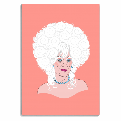 Drag Queen Lily Savage - personalised A4, A5, A6 notebook by Adam Regester