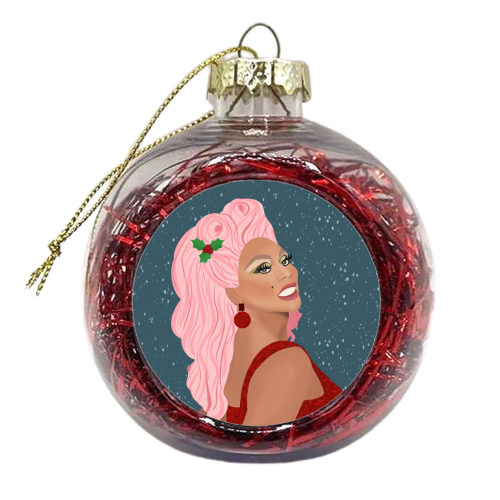 Drag Race Christmas - xmas bauble by Rock and Rose Creative