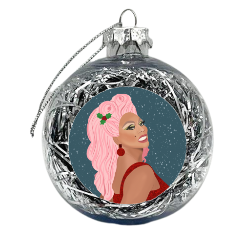 Drag Race Christmas - xmas bauble by Rock and Rose Creative