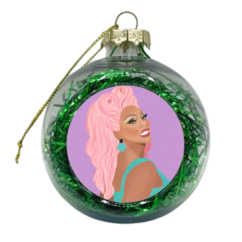 Drag Race - xmas bauble by Rock and Rose Creative