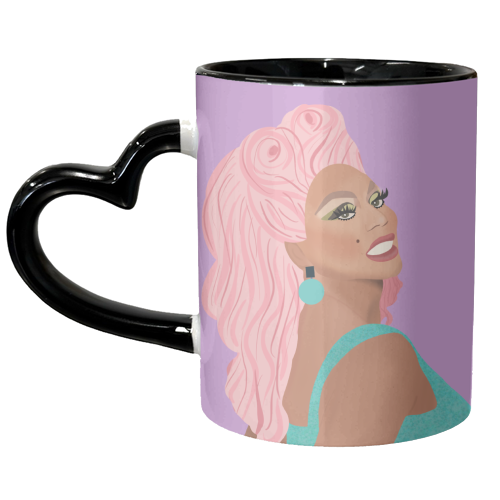 Drag Race - unique mug by Rock and Rose Creative