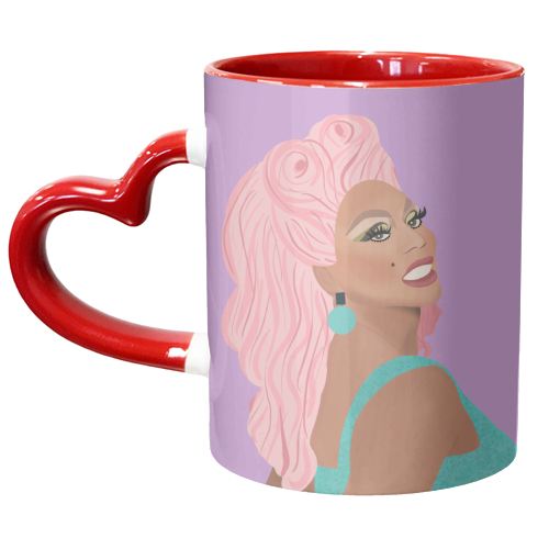 Drag Race - unique mug by Rock and Rose Creative