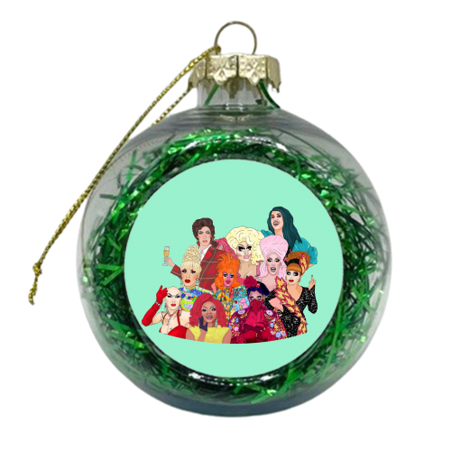 Drag Royalty - xmas bauble by The Queer Store