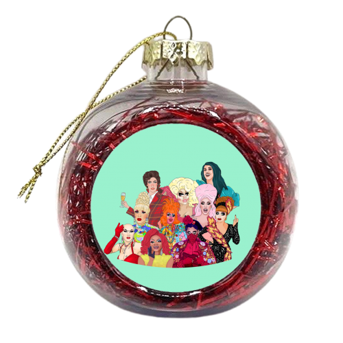 Drag Royalty - xmas bauble by The Queer Store
