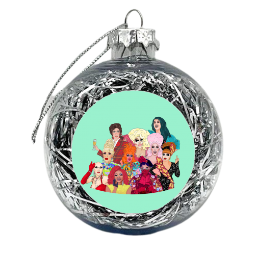 Drag Royalty - xmas bauble by The Queer Store