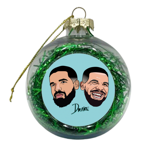 Drake - xmas bauble by Catherine Critchley.