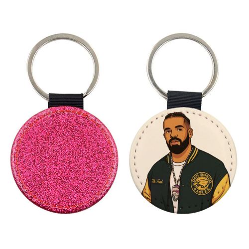 Drake - keyring by Ms Doodle