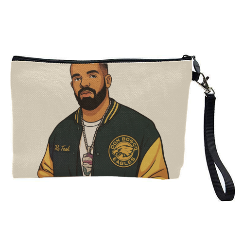 Drake - pretty makeup bag by Ms Doodle