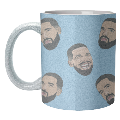 Drake - unique mug by Catherine Critchley.