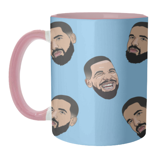 Drake - unique mug by Catherine Critchley.