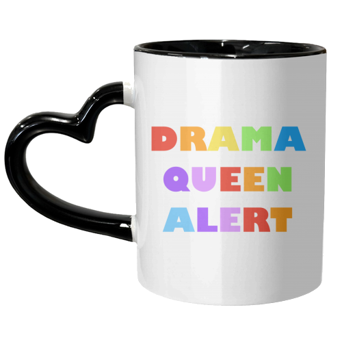 Drama Queen Alert - unique mug by Adam Regester