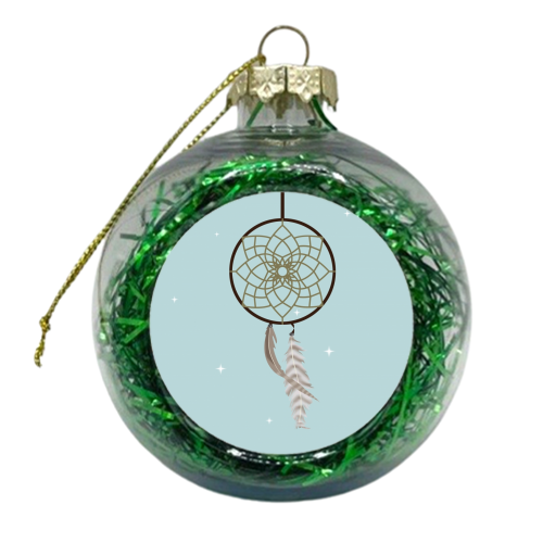 Dream Catcher - xmas bauble by Kitty & Rex Designs