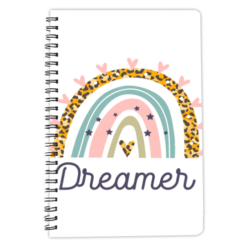 Dreamer - personalised A4, A5, A6 notebook by haris kavalla