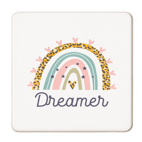 Dreamer - personalised beer coaster by haris kavalla