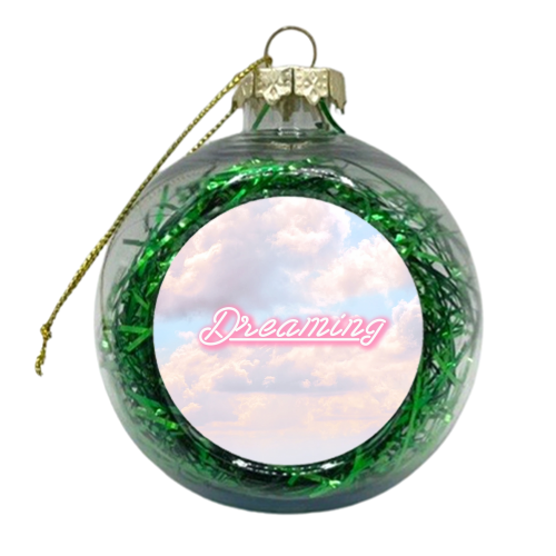 Dreaming - xmas bauble by Lilly Rose