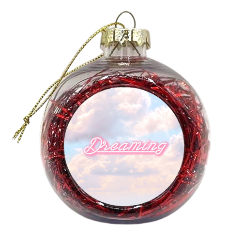 Dreaming - xmas bauble by Lilly Rose