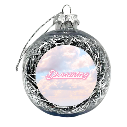 Dreaming - xmas bauble by Lilly Rose