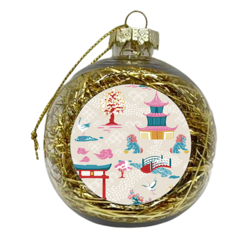 Dreams Of Japan - xmas bauble by Draper & Harlow