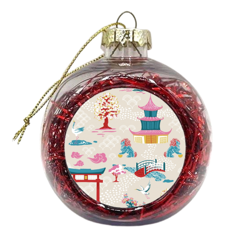 Dreams Of Japan - xmas bauble by Draper & Harlow