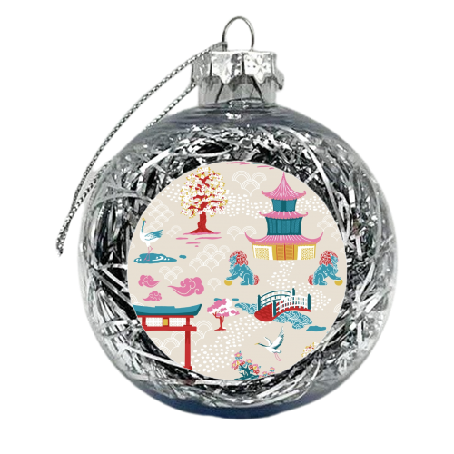 Dreams Of Japan - xmas bauble by Draper & Harlow