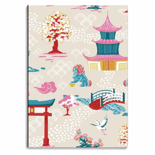 Dreams Of Japan - personalised A4, A5, A6 notebook by Draper & Harlow