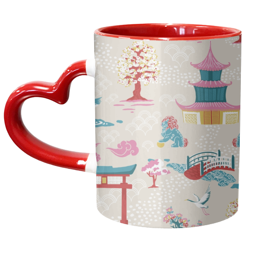 Dreams Of Japan - unique mug by Draper & Harlow