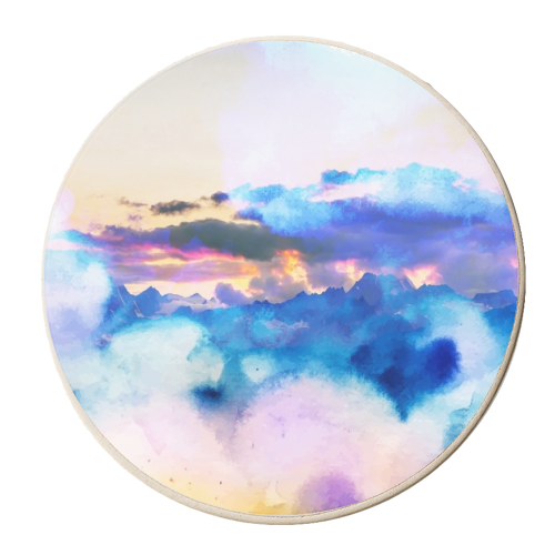 Dreamy Nature - personalised beer coaster by Uma Prabhakar Gokhale