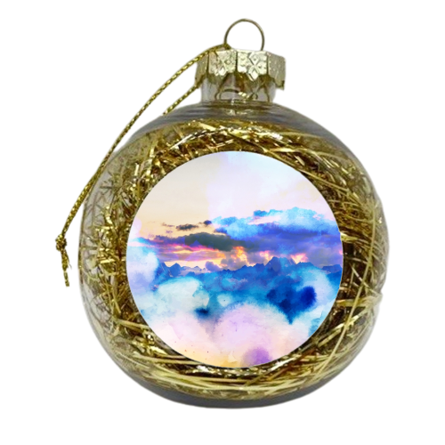 Dreamy Nature - xmas bauble by Uma Prabhakar Gokhale