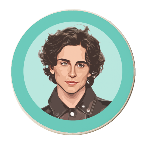 DREAMY TIM - personalised beer coaster by DOLLY WOLFE