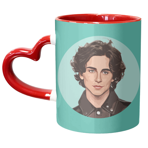 DREAMY TIM - unique mug by DOLLY WOLFE