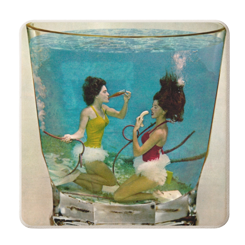 Drink Up! - personalised beer coaster by taudalpoi