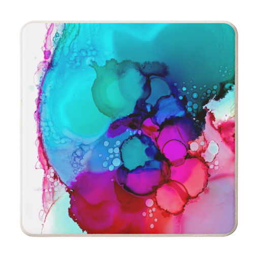 Drops - personalised beer coaster by karen horn