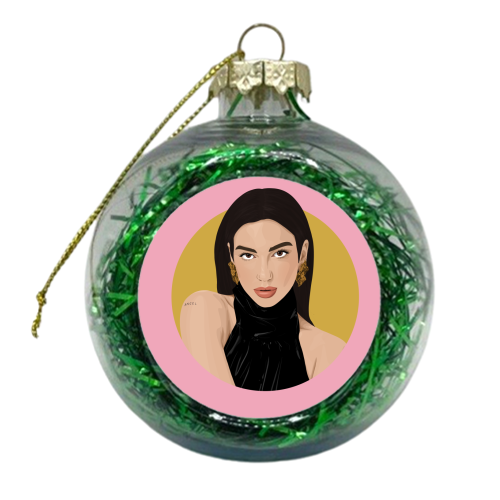 Pink Dua - xmas bauble by Pink and Pip