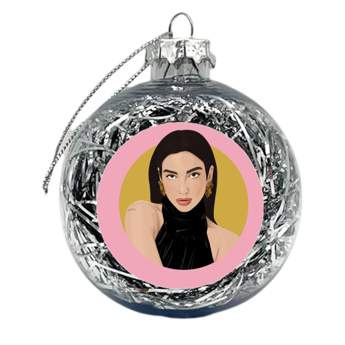 Pink Dua - xmas bauble by Pink and Pip