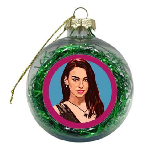Dua - xmas bauble by DOLLY WOLFE