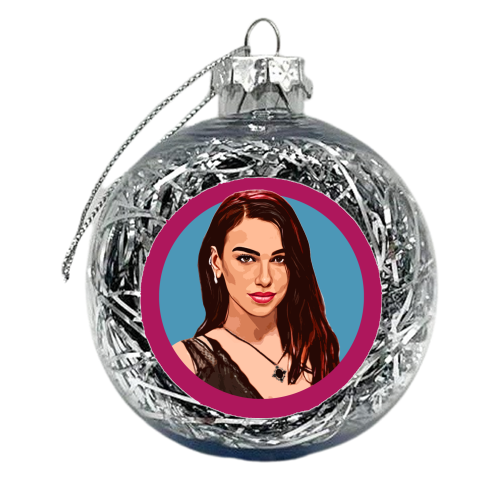 Dua - xmas bauble by DOLLY WOLFE
