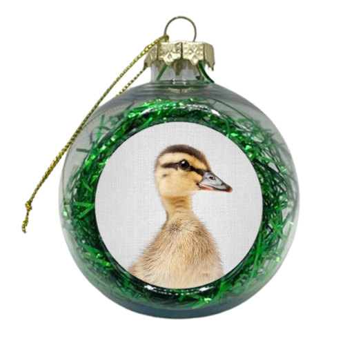 Duckling - xmas bauble by Gal Design