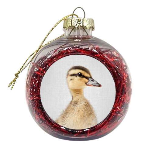 Duckling - xmas bauble by Gal Design