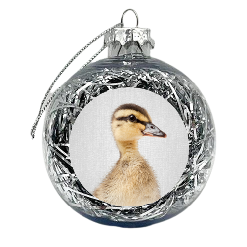 Duckling - xmas bauble by Gal Design