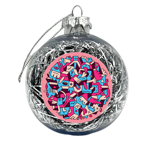 Dumbbell Fiasco - xmas bauble by Phil