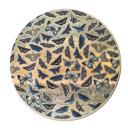 Dusk at the Jugle - personalised beer coaster by J roldan