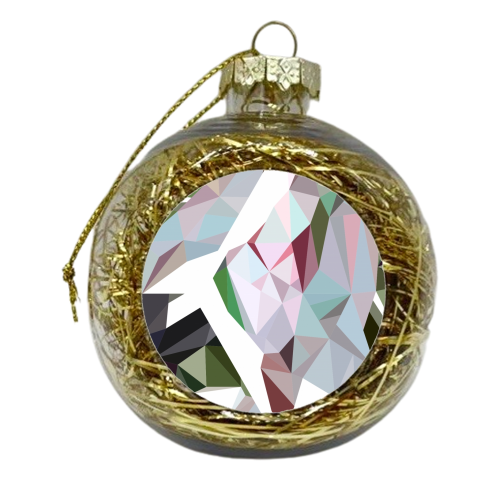 Dusk - xmas bauble by Natasha Troy