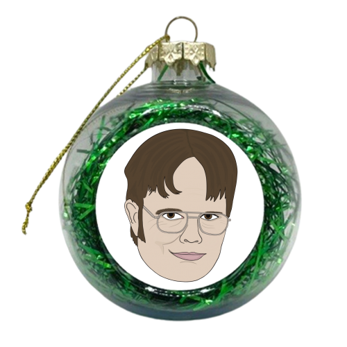 Dwight Schrute - The Office - xmas bauble by Bonne Nouvelle