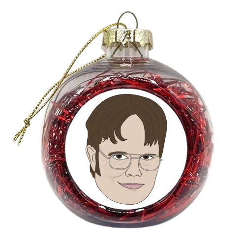 Dwight Schrute - The Office - xmas bauble by Bonne Nouvelle