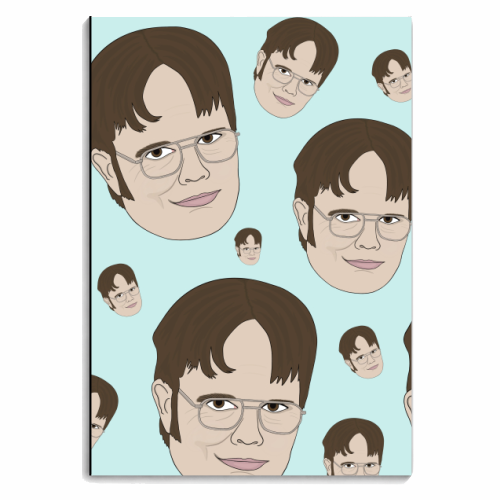 Dwight Schrute - The Office - personalised A4, A5, A6 notebook by Bonne Nouvelle